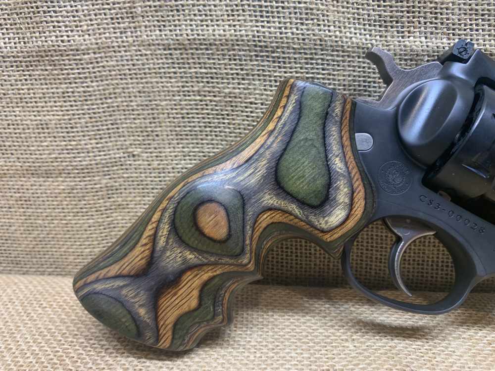 Ruger Super GP100 Competition(Custom Shop)357mag 8-shot w/ Case and Holster-img-9