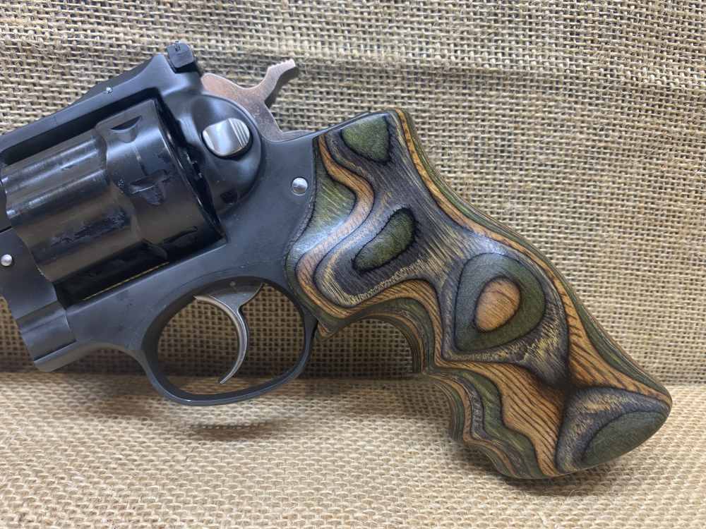 Ruger Super GP100 Competition(Custom Shop)357mag 8-shot w/ Case and Holster-img-4