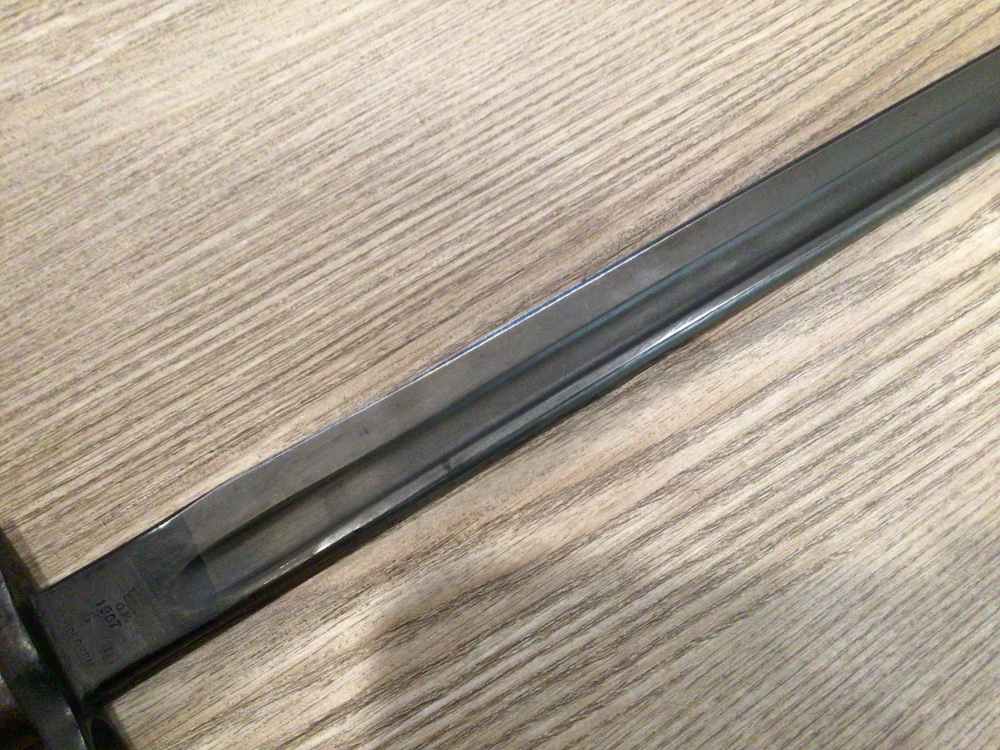 British 1907 (P1907) Bayonet & Scabbard by Sanderson- Minty Estate Find -img-9