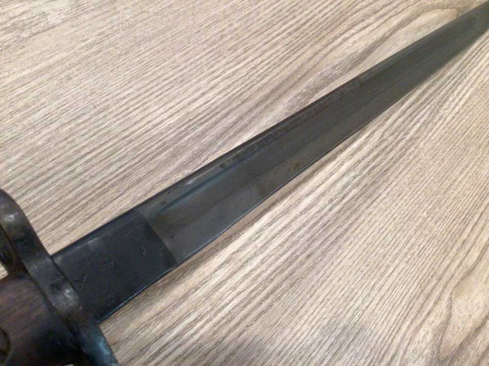 British 1907 (P1907) Bayonet & Scabbard by Sanderson- Minty Estate Find -img-6
