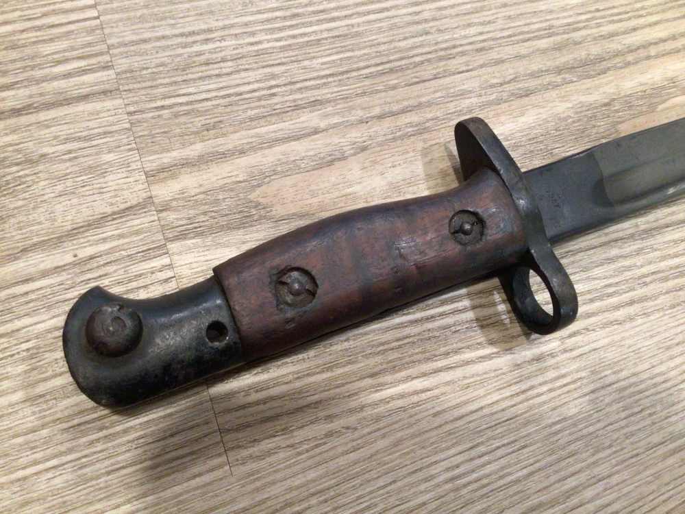British 1907 (P1907) Bayonet & Scabbard by Sanderson- Minty Estate Find -img-5