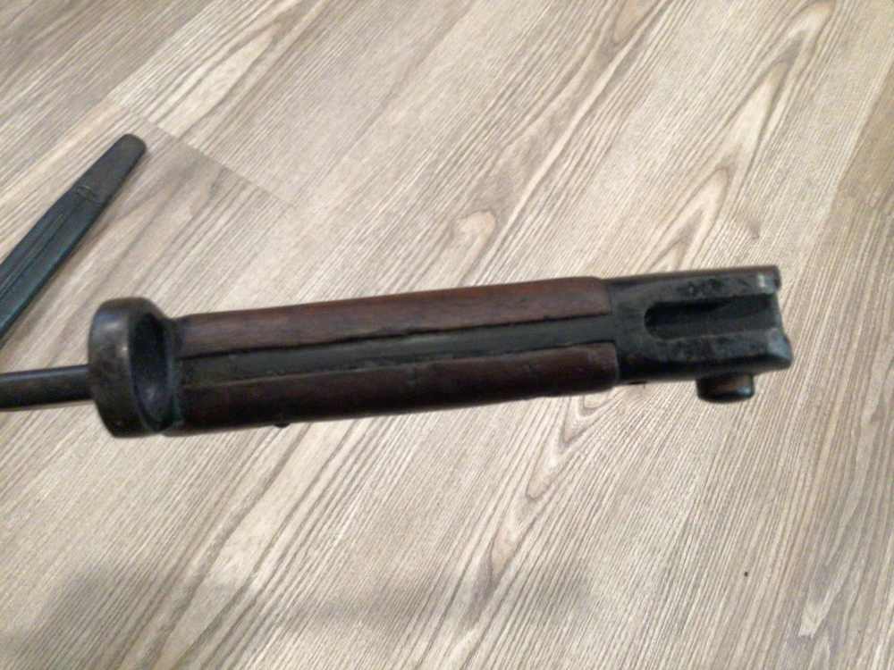 British 1907 (P1907) Bayonet & Scabbard by Sanderson- Minty Estate Find -img-12