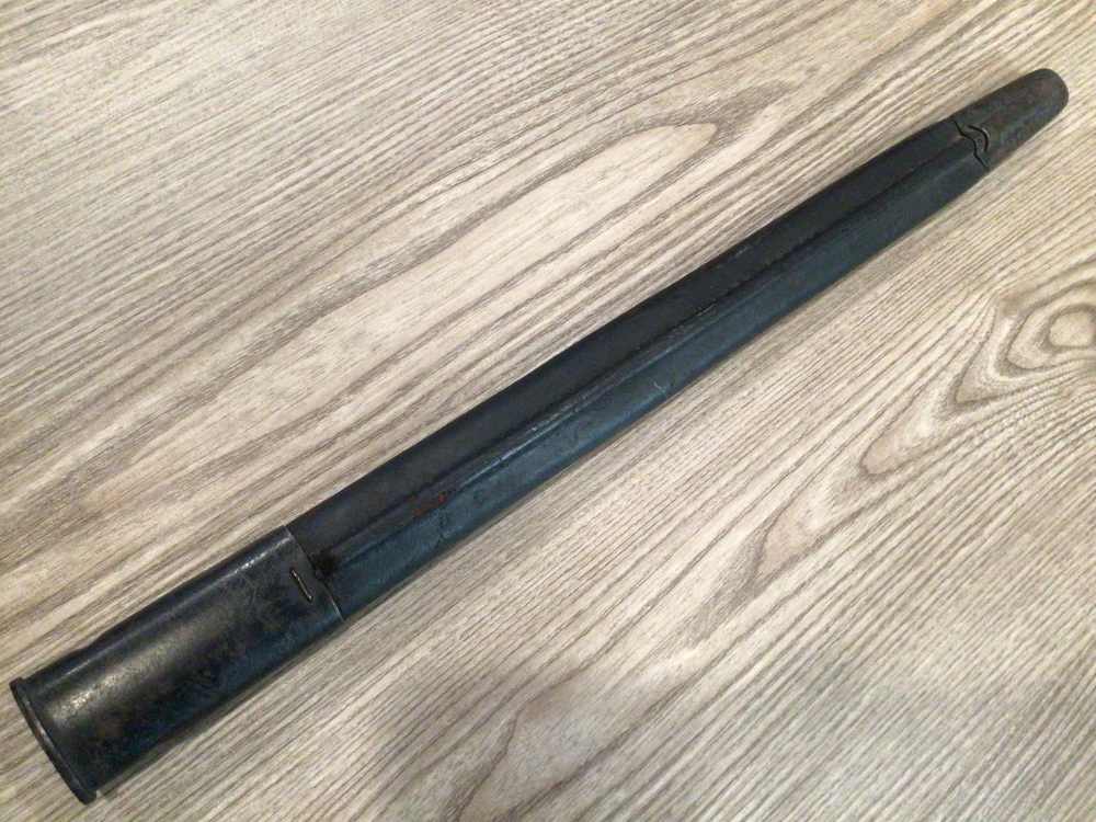 British 1907 (P1907) Bayonet & Scabbard by Sanderson- Minty Estate Find -img-15