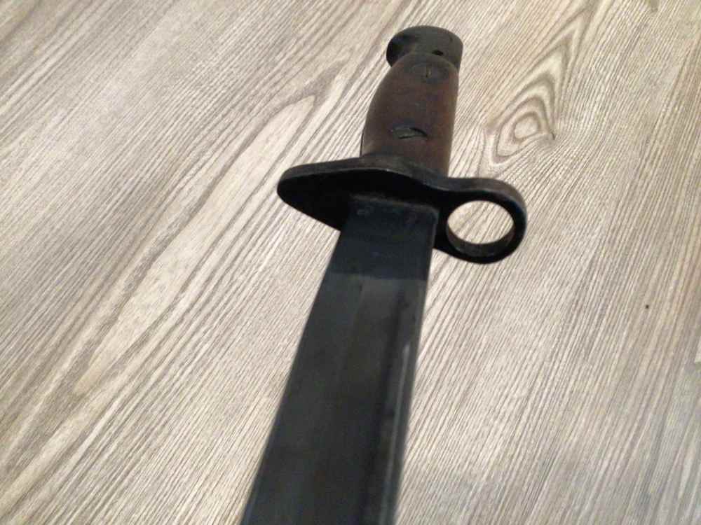 British 1907 (P1907) Bayonet & Scabbard by Sanderson- Minty Estate Find -img-14