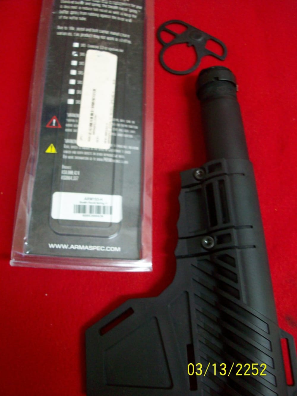 AR BRACE, Buffer tube, New buffer and New SRS Recoil System.-img-4