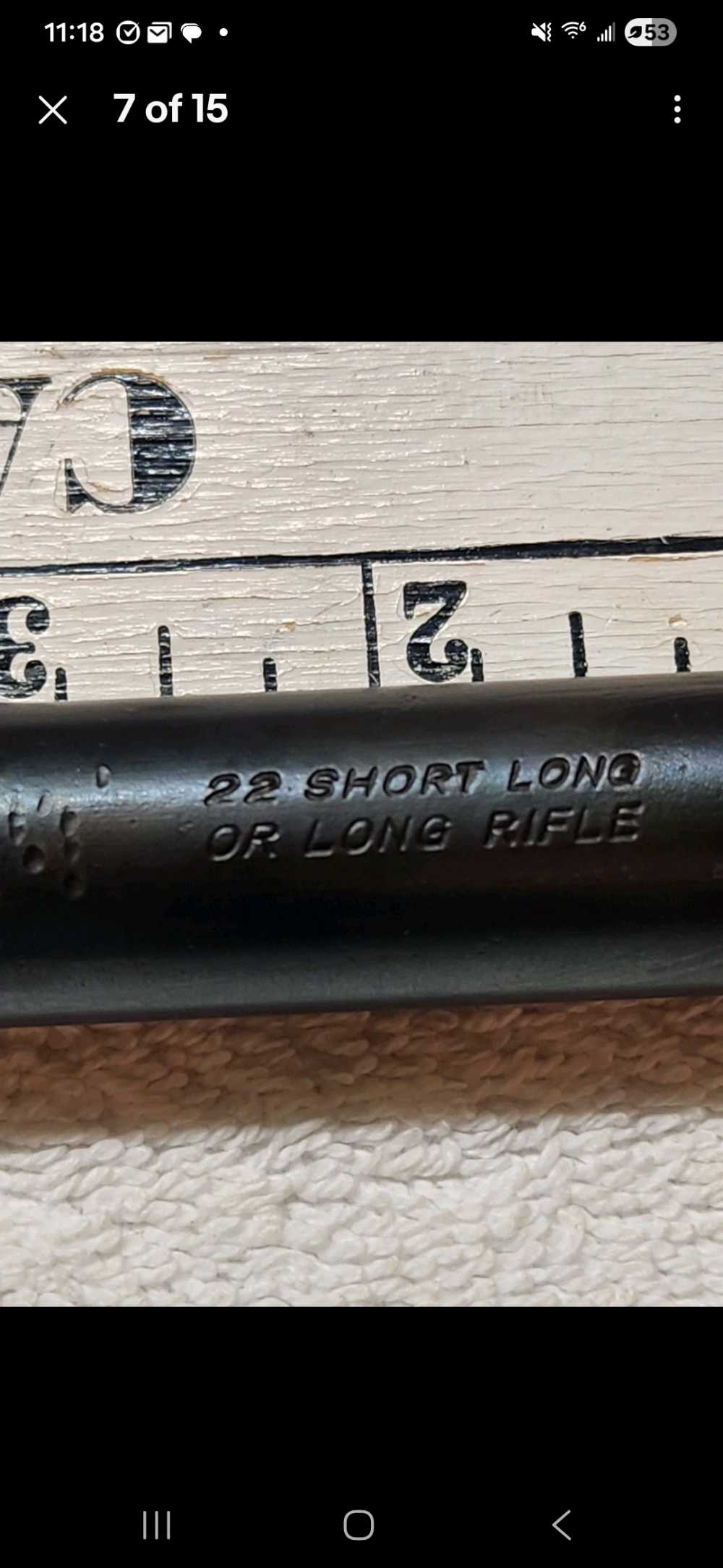 Savage Model 3 .22 S/L/LR 24" Barrel Original Utica NY Vintage Rifle Part-img-6