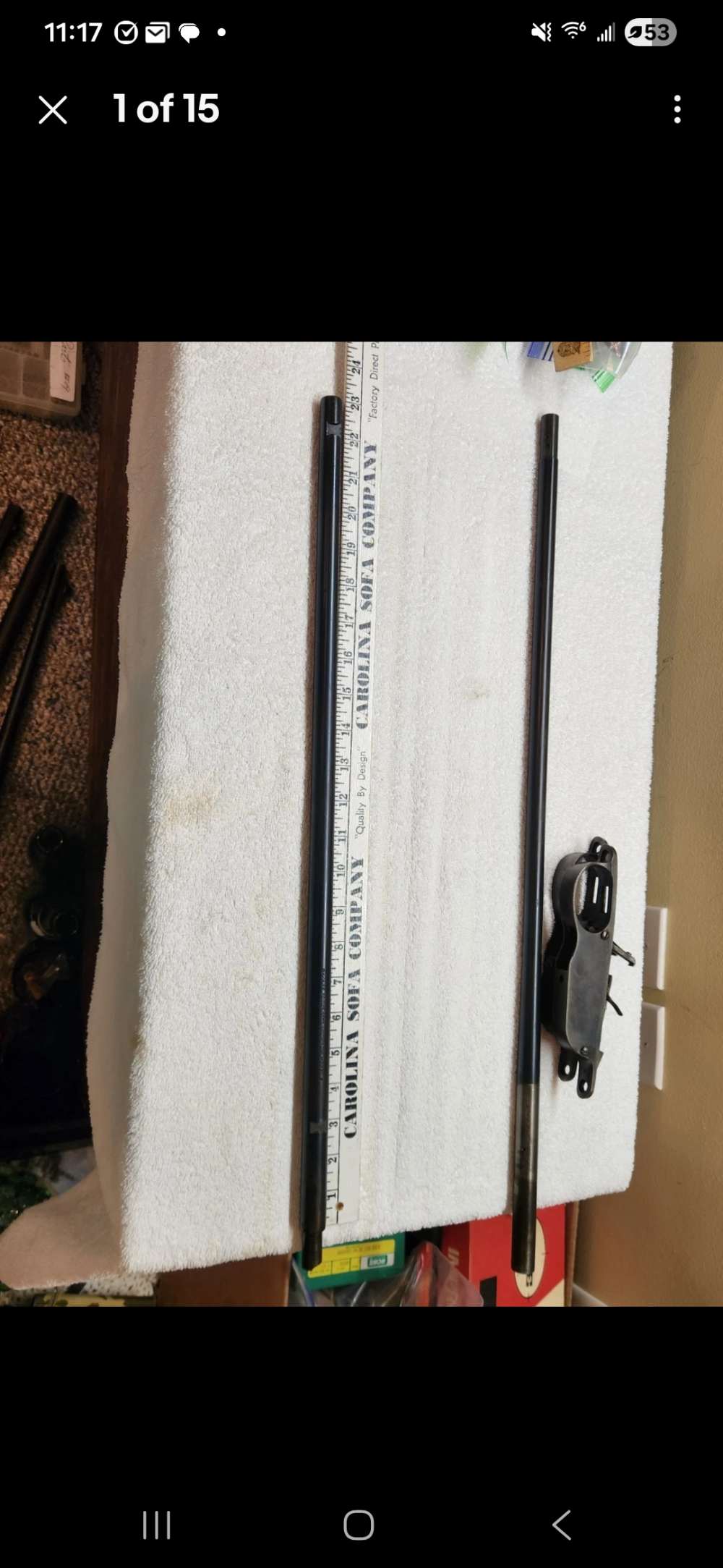 Savage Model 3 .22 S/L/LR 24" Barrel Original Utica NY Vintage Rifle Part-img-0