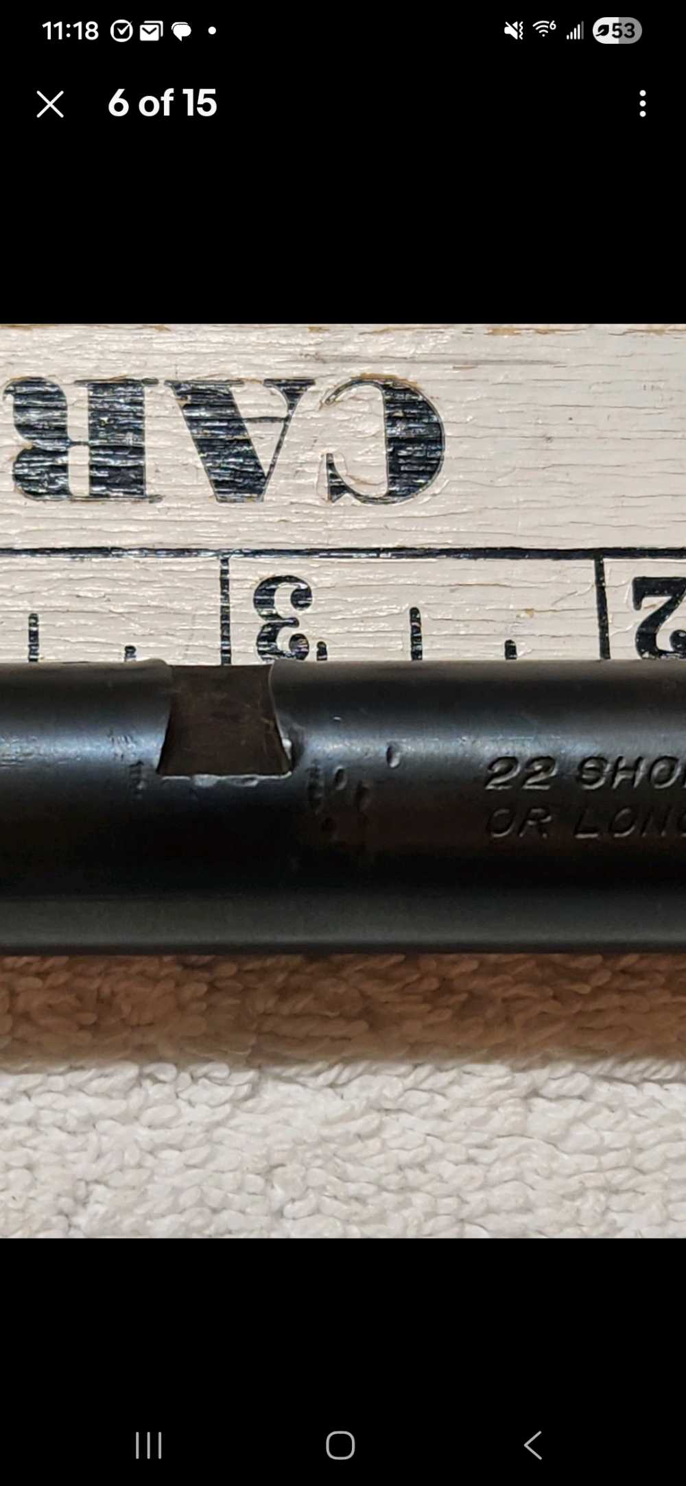 Savage Model 3 .22 S/L/LR 24" Barrel Original Utica NY Vintage Rifle Part-img-5