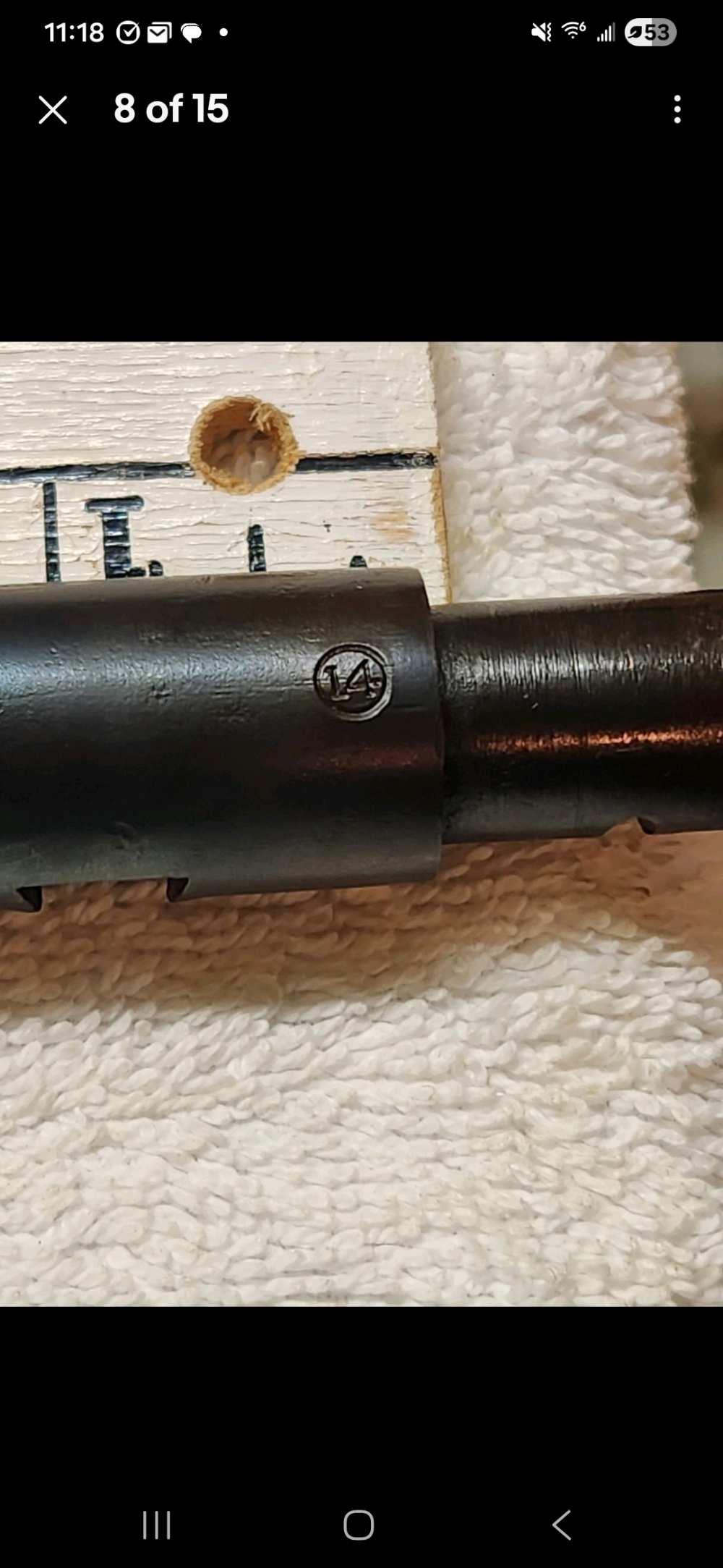 Savage Model 3 .22 S/L/LR 24" Barrel Original Utica NY Vintage Rifle Part-img-7