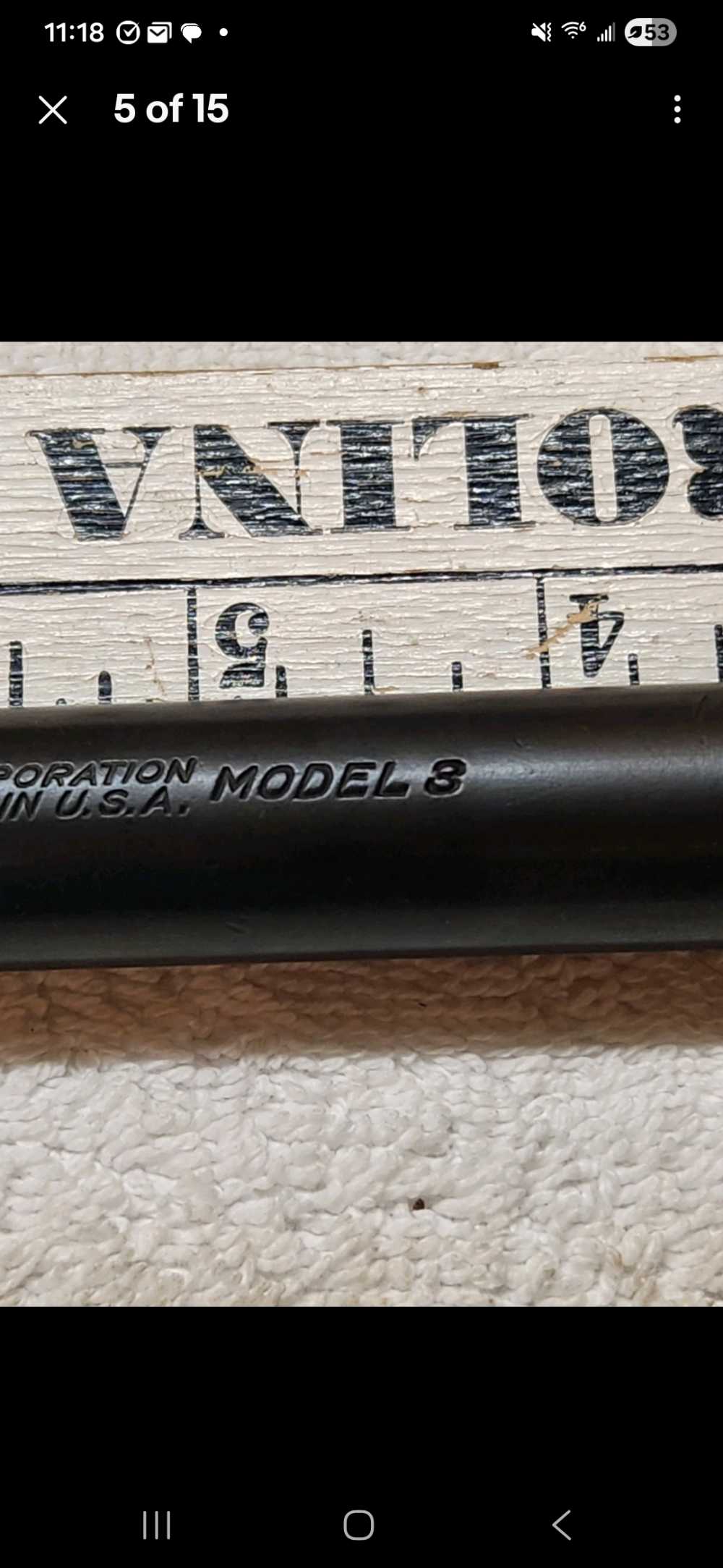 Savage Model 3 .22 S/L/LR 24" Barrel Original Utica NY Vintage Rifle Part-img-4