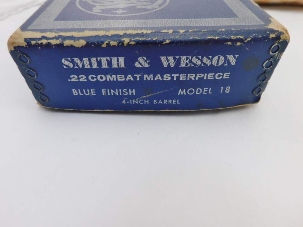 1960 Smith Wesson 18 No Dash K22 NIB-img-2