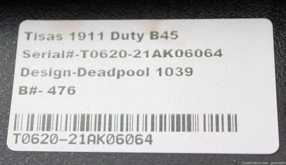 BREATHTAKING ustom Engraved and Cerakoted DEADPOOL Tisas 1911 .45 ACP-img-17