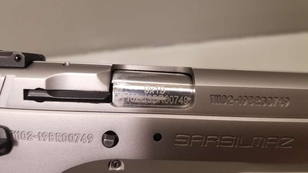 Sarsilmaz (SAR) K-12 Sport 9mm 4.75" 17+1 Used W/Box-img-23