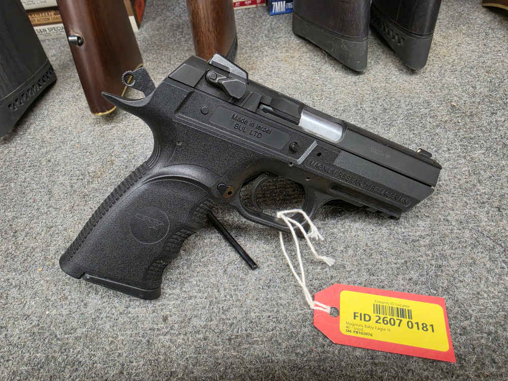 PB102076 Mag Research Baby Eagle Gen III 40 S&W USED-img-0