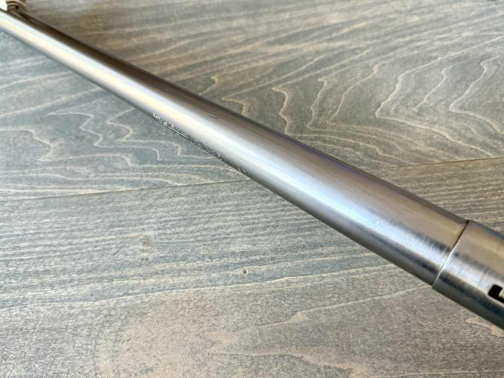 MOSSBERG 500 500A 18.5” NICKEL PLATED MARINER BARREL CYLINDER BORE 12 GA-img-4