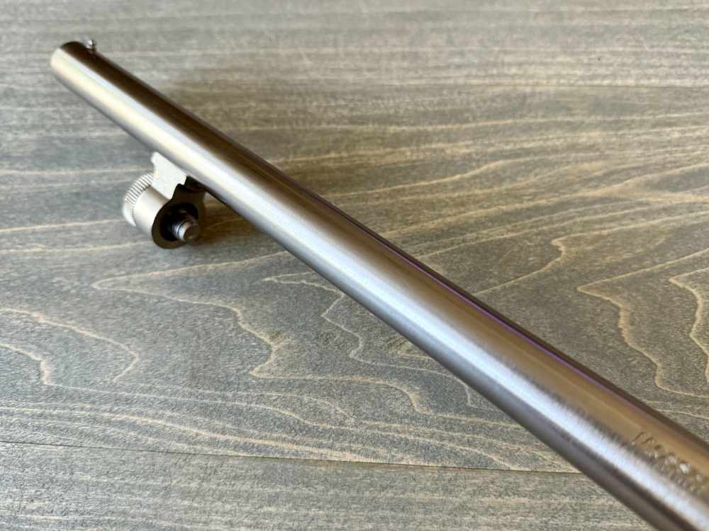 MOSSBERG 500 500A 18.5” NICKEL PLATED MARINER BARREL CYLINDER BORE 12 GA-img-5