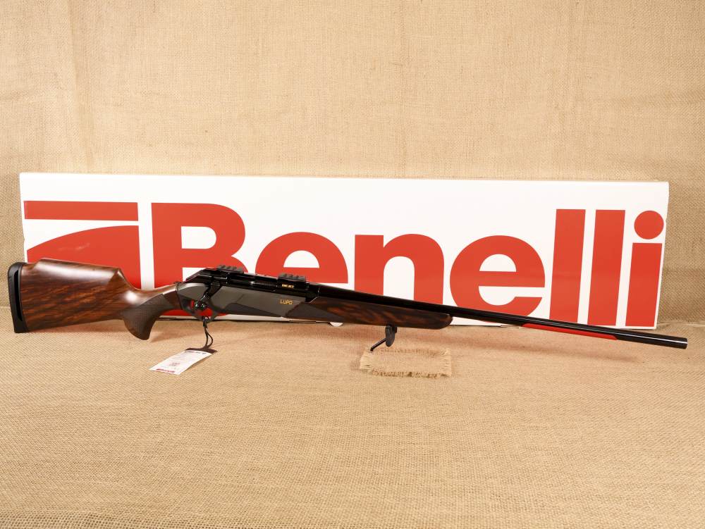 Benelli B.E.S.T. Lupo Walnut Bolt-Action Rifle .300 Win. mag NIB BLEM -img-0