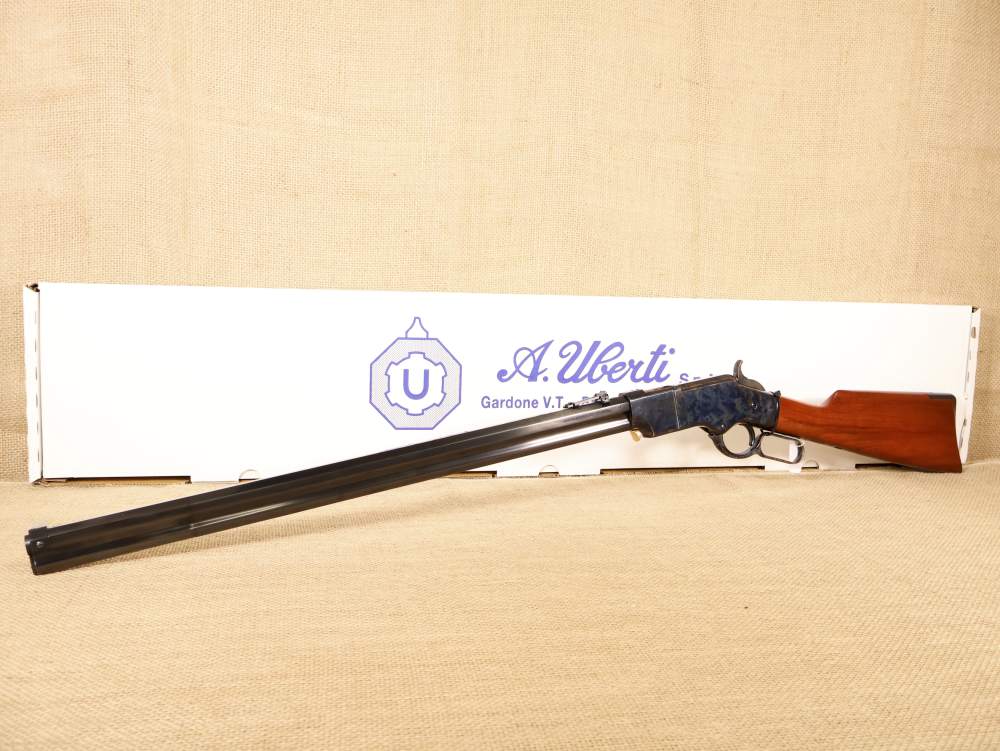 Uberti 1860 Henry Lever-Action Steel Rifle .45 Colt 13+1, 24.5" Octagon NIB-img-9