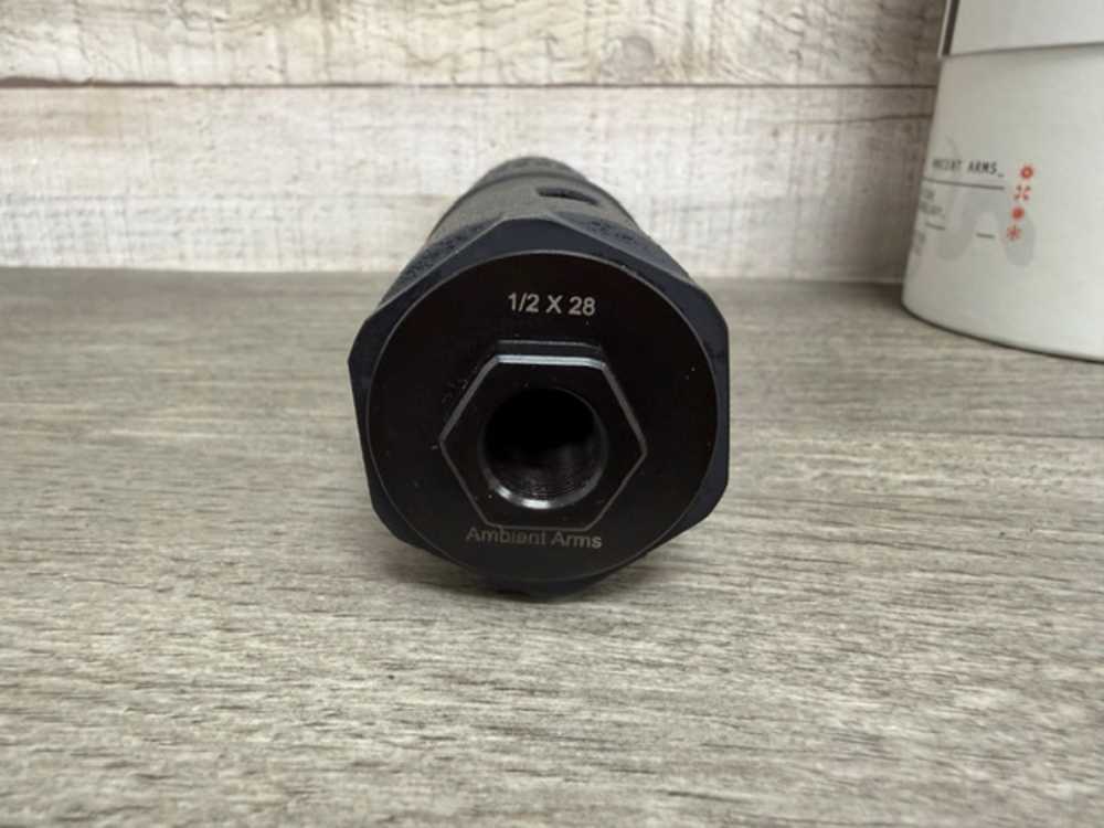AMBIENT ARMS EXO 5.56 Ti SUPPRESSOR HUB 1/2x28 BRAND NEW-img-1
