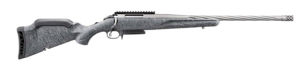American Gen 2 - 6mm Creedmoor - 20" Spiral Fluted Barrel - 3+1 - Gray -img-0