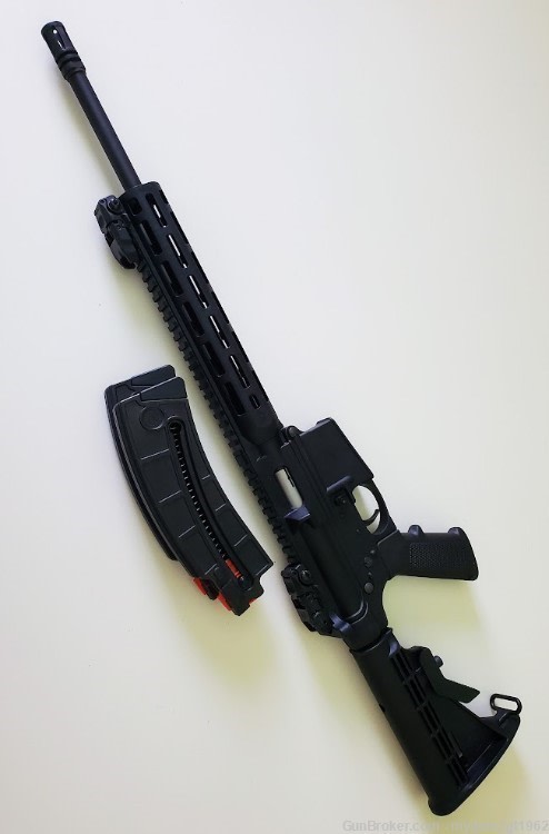 Smith & Weston M&P 15-22 Sport Slim Handguard Rifle .22LR 16.5" & Bonus-img-2