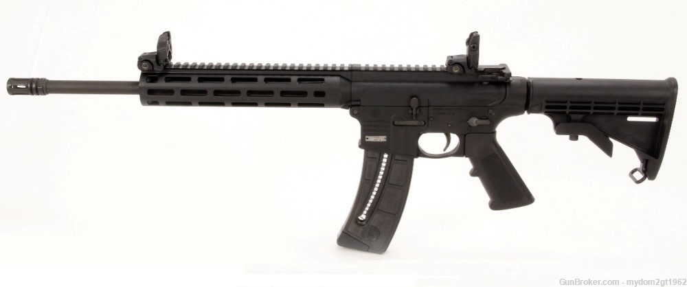 Smith & Weston M&P 15-22 Sport Slim Handguard Rifle .22LR 16.5" & Bonus-img-0