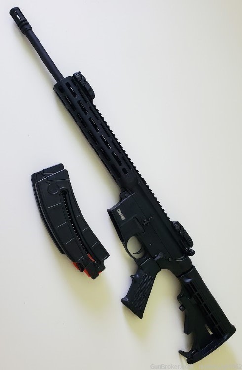 Smith & Weston M&P 15-22 Sport Slim Handguard Rifle .22LR 16.5" & Bonus-img-1