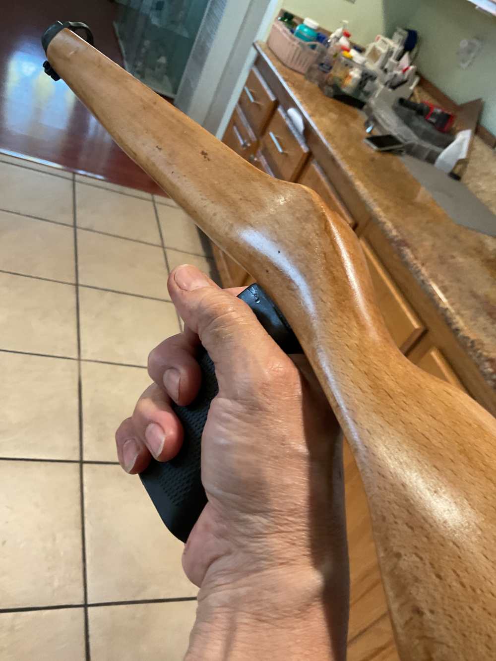 Ruger 10/22 custom made wood stock -img-7