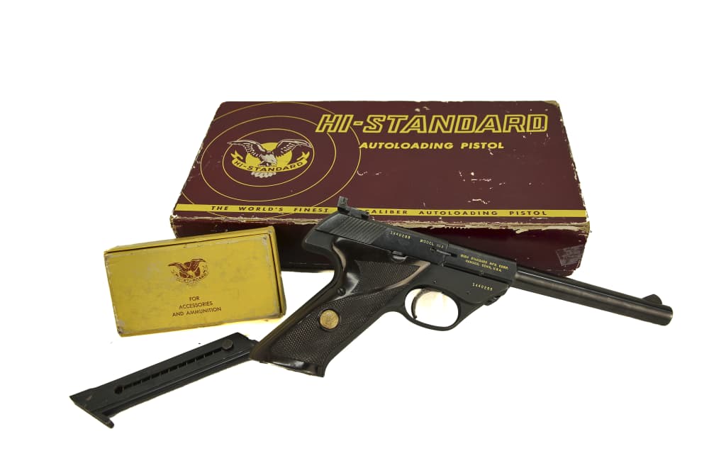 Hi-Standard Sport Kind, Mod 103, .22LR, 6-3/4 Barrel, Original matching Box-img-2