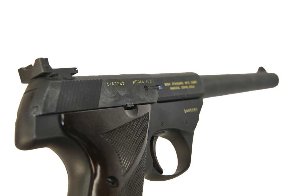 Hi-Standard Sport Kind, Mod 103, .22LR, 6-3/4 Barrel, Original matching Box-img-22