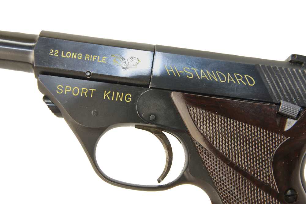 Hi-Standard Sport Kind, Mod 103, .22LR, 6-3/4 Barrel, Original matching Box-img-18