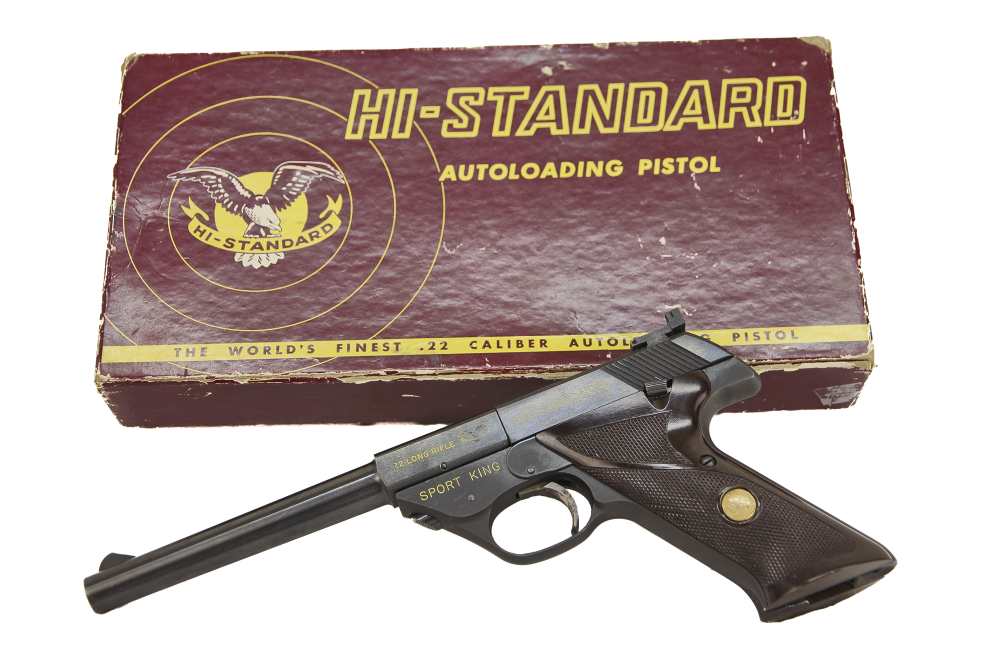 Hi-Standard Sport Kind, Mod 103, .22LR, 6-3/4 Barrel, Original matching Box-img-0