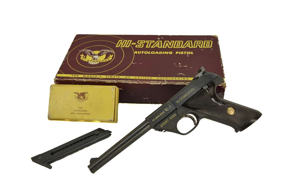 Hi-Standard Sport Kind, Mod 103, .22LR, 6-3/4 Barrel, Original matching Box-img-1