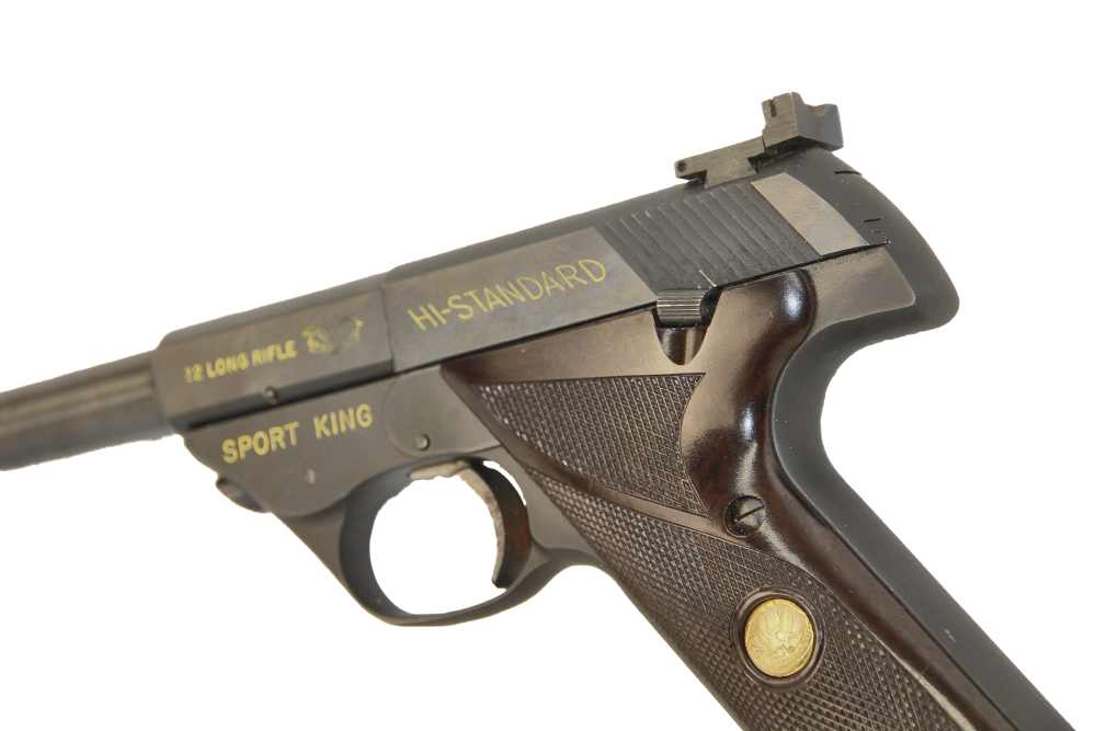 Hi-Standard Sport Kind, Mod 103, .22LR, 6-3/4 Barrel, Original matching Box-img-11