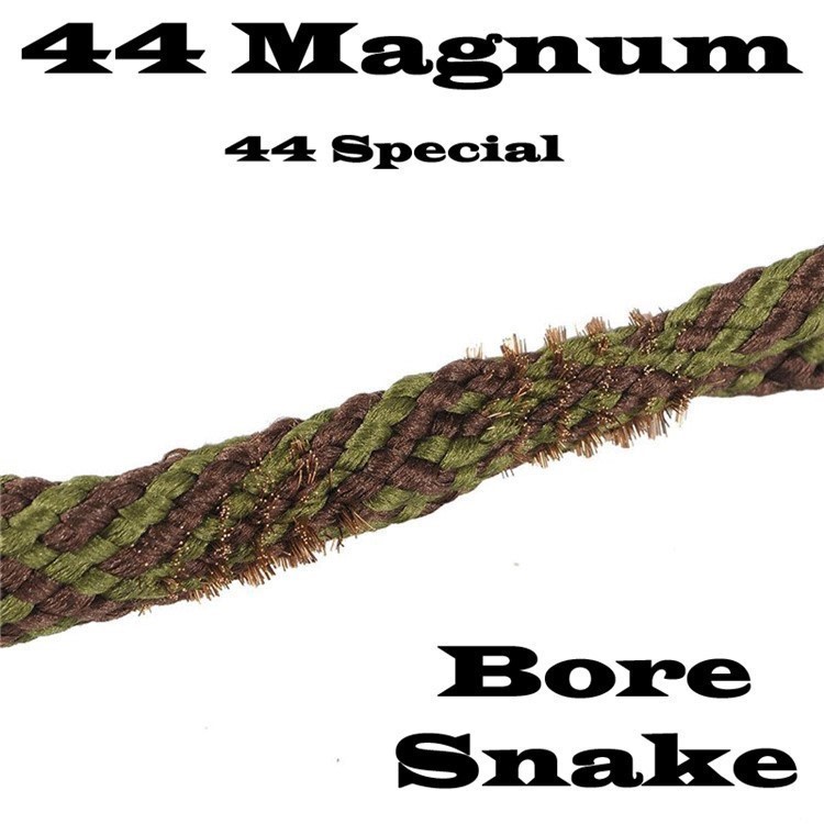 44 Special / 44 Magnum / 45 ACP Braided, Brass Brush Imbedded BORE SNAKE-img-3
