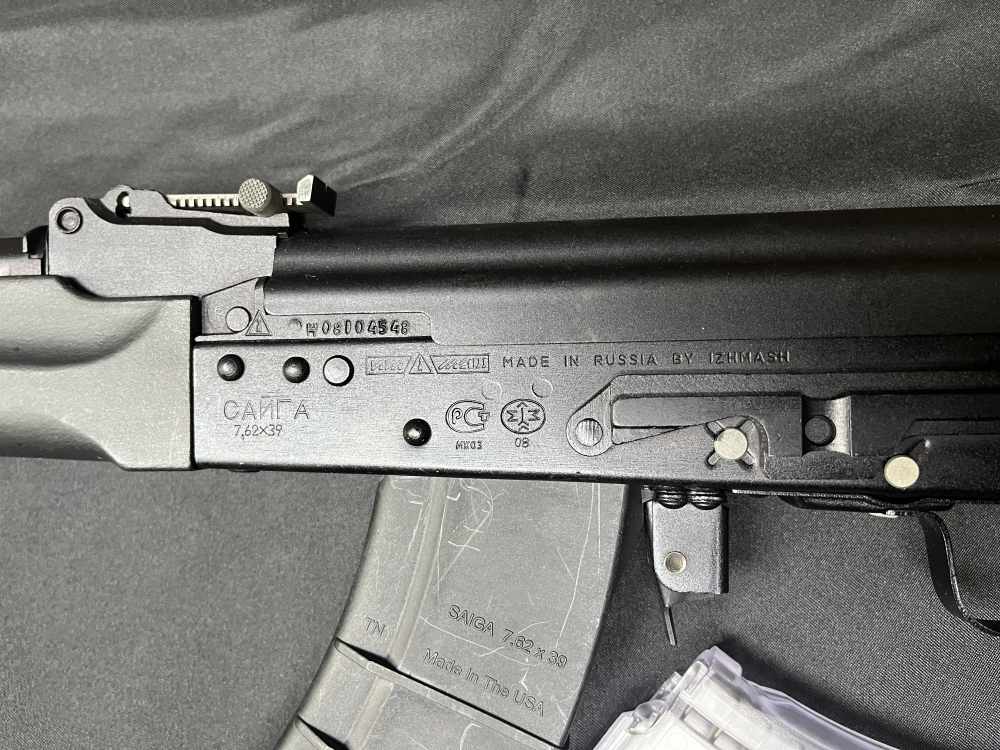 Russian Izhmash Saiga AK 47 Sporter Rifle 16" bbl 7.62x39mm Unconverted-img-2