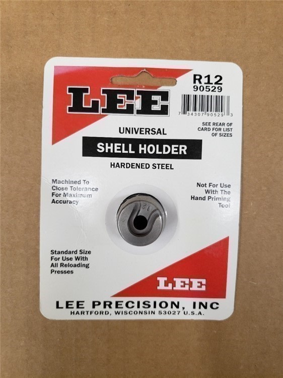 Lee Universal Shell Holder R12 90529-img-0