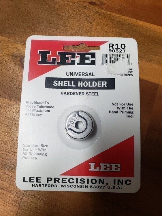 Lee Universal Shell Holder R10 90527-img-0