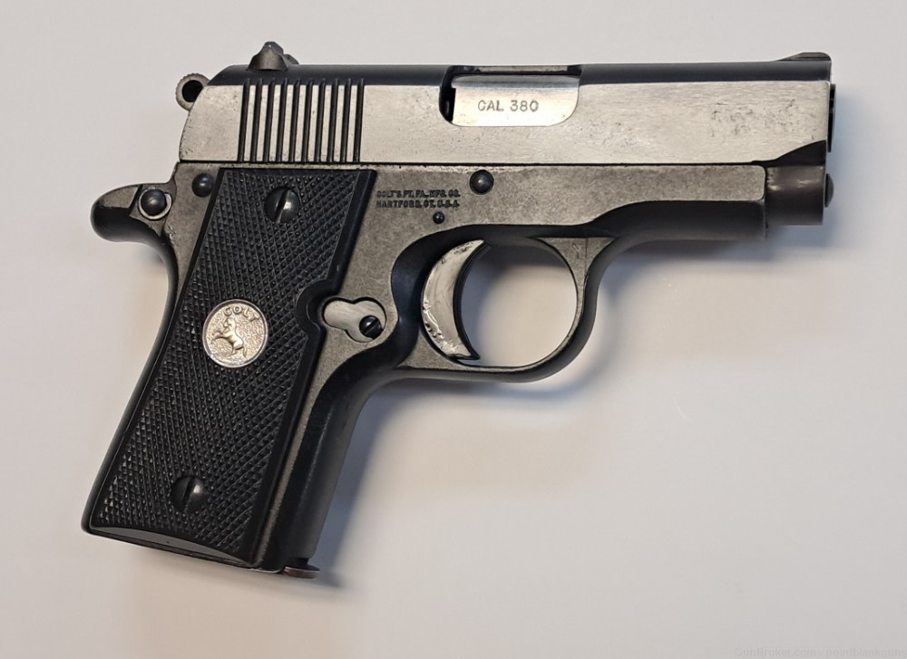 Colt Mustang Pocketlite .380 ACP w/ Original Box & Papers-img-4