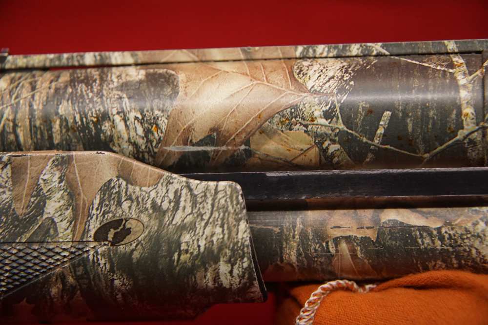 USED Mossberg 535 Camo 3.5" 12 GA 20" ribbed barrel W/ .660 Turkey choke -img-13