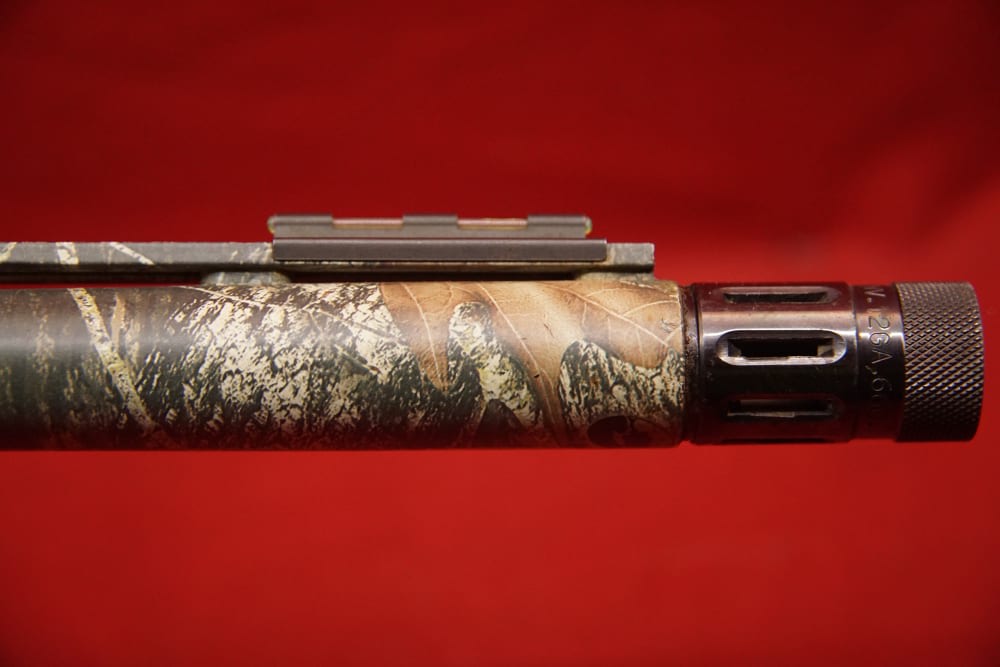 USED Mossberg 535 Camo 3.5" 12 GA 20" ribbed barrel W/ .660 Turkey choke -img-8