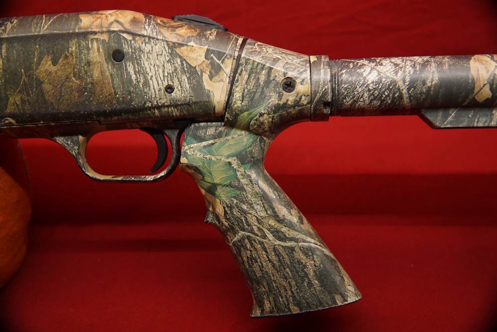 USED Mossberg 535 Camo 3.5" 12 GA 20" ribbed barrel W/ .660 Turkey choke -img-11