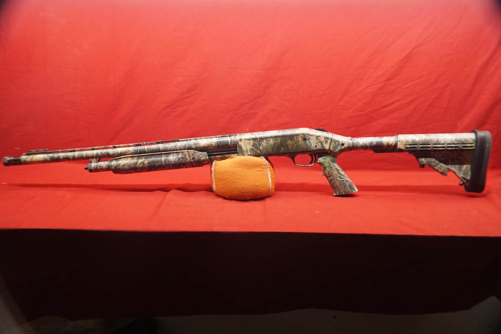 USED Mossberg 535 Camo 3.5" 12 GA 20" ribbed barrel W/ .660 Turkey choke -img-9