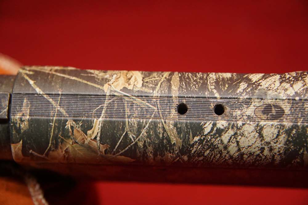 USED Mossberg 535 Camo 3.5" 12 GA 20" ribbed barrel W/ .660 Turkey choke -img-22