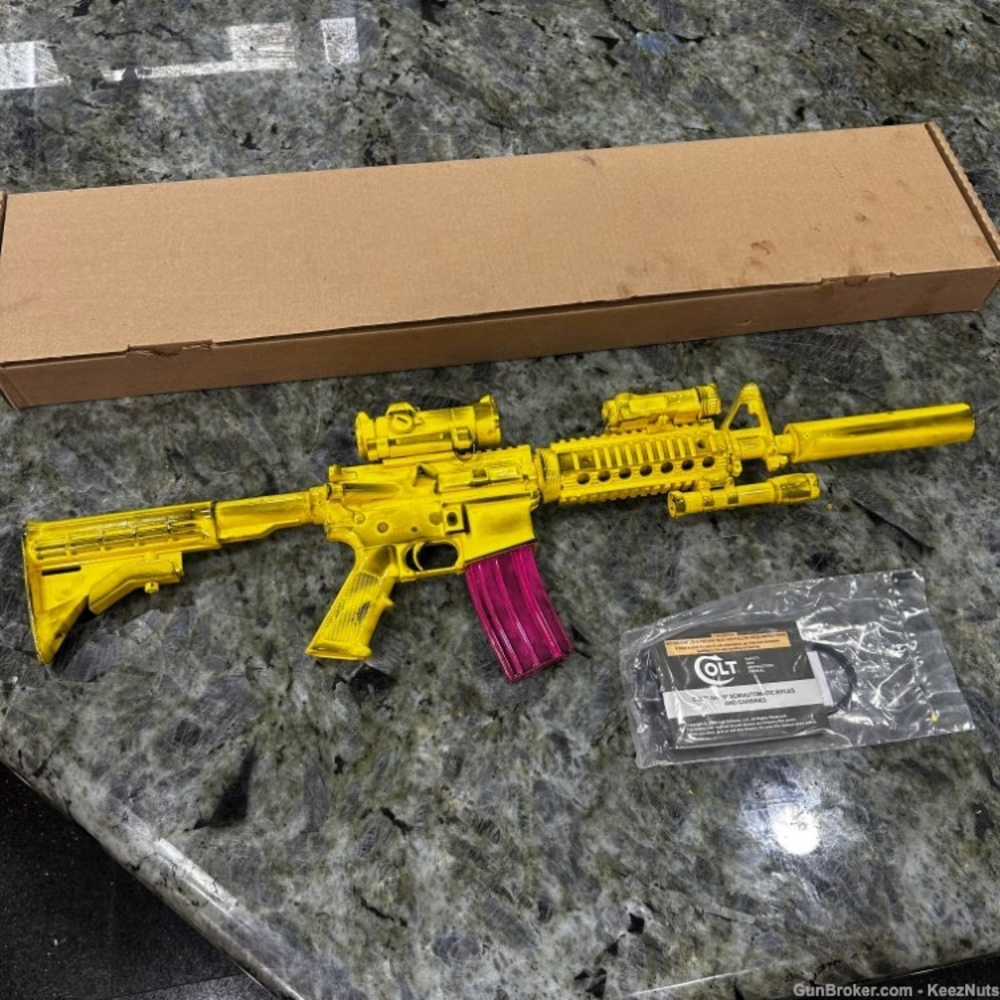NEW Chappie Ninja Clone Colt LE6920 M4 Carbine 5.56 NATO Rifle-img-0
