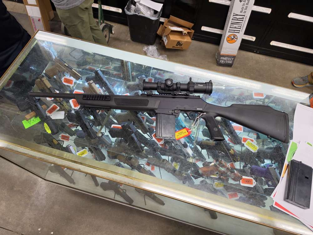 319MP07420 FN FNAR 7.62X51 & SIG Tango 1-10x28 + 1 EXTRA Mag USED-img-5