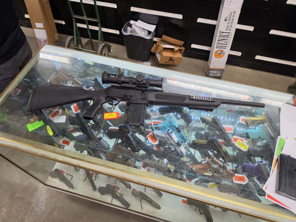 319MP07420 FN FNAR 7.62X51 & SIG Tango 1-10x28 + 1 EXTRA Mag USED-img-1