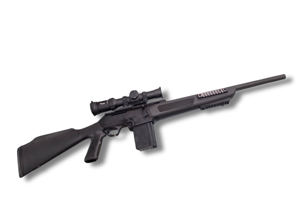 319MP07420 FN FNAR 7.62X51 & SIG Tango 1-10x28 + 1 EXTRA Mag USED-img-0