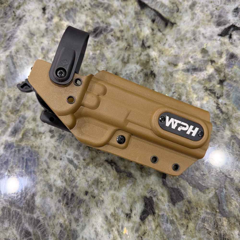 We The People S&W M&P 5.7 Level 2 Duty Kydex OWB Locking Hood Holster-img-6