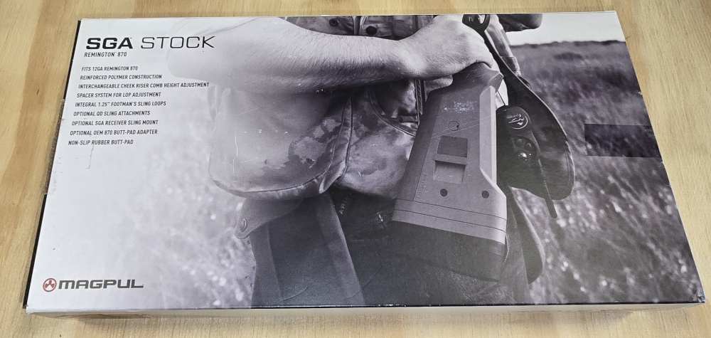 Magpul SGA Orange Stock For Shotgun Remington 870-NEW! -img-1